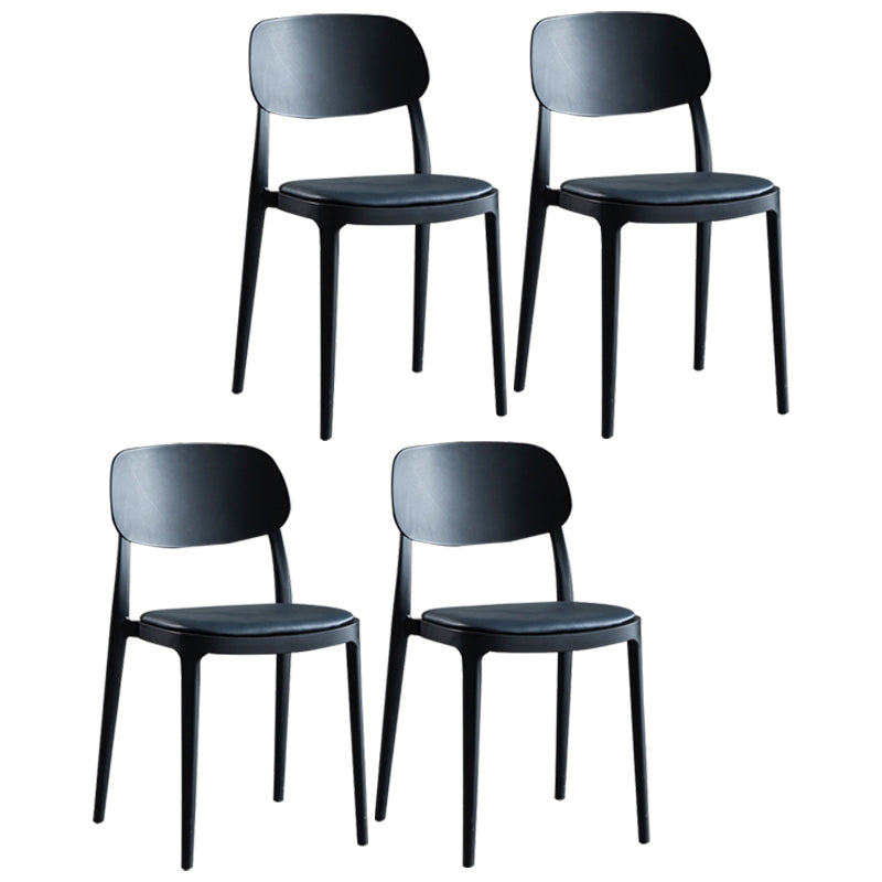 Contemporary Dining and Accent Chairs Indoor-Outdoor Open Back Dining Chair