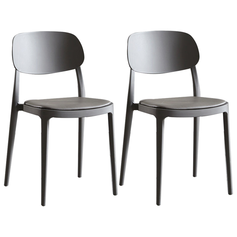 Contemporary Dining and Accent Chairs Indoor-Outdoor Open Back Dining Chair