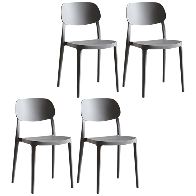 Contemporary Dining and Accent Chairs Indoor-Outdoor Open Back Dining Chair