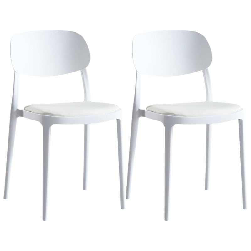 Contemporary Dining and Accent Chairs Indoor-Outdoor Open Back Dining Chair