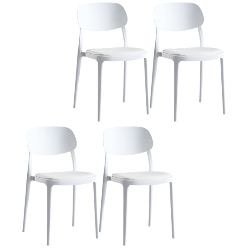Contemporary Dining and Accent Chairs Indoor-Outdoor Open Back Dining Chair
