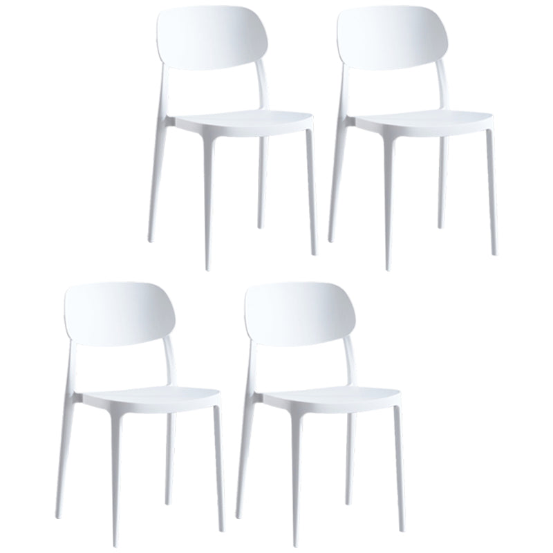 Contemporary Dining and Accent Chairs Indoor-Outdoor Open Back Dining Chair