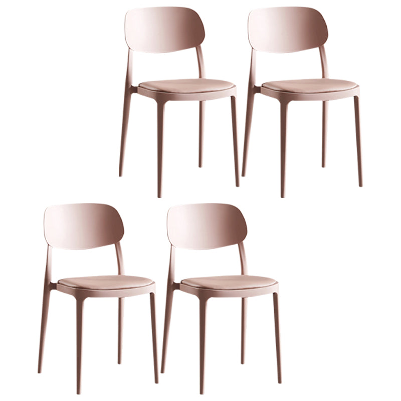 Contemporary Dining and Accent Chairs Indoor-Outdoor Open Back Dining Chair