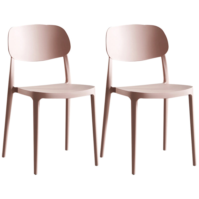 Contemporary Dining and Accent Chairs Indoor-Outdoor Open Back Dining Chair