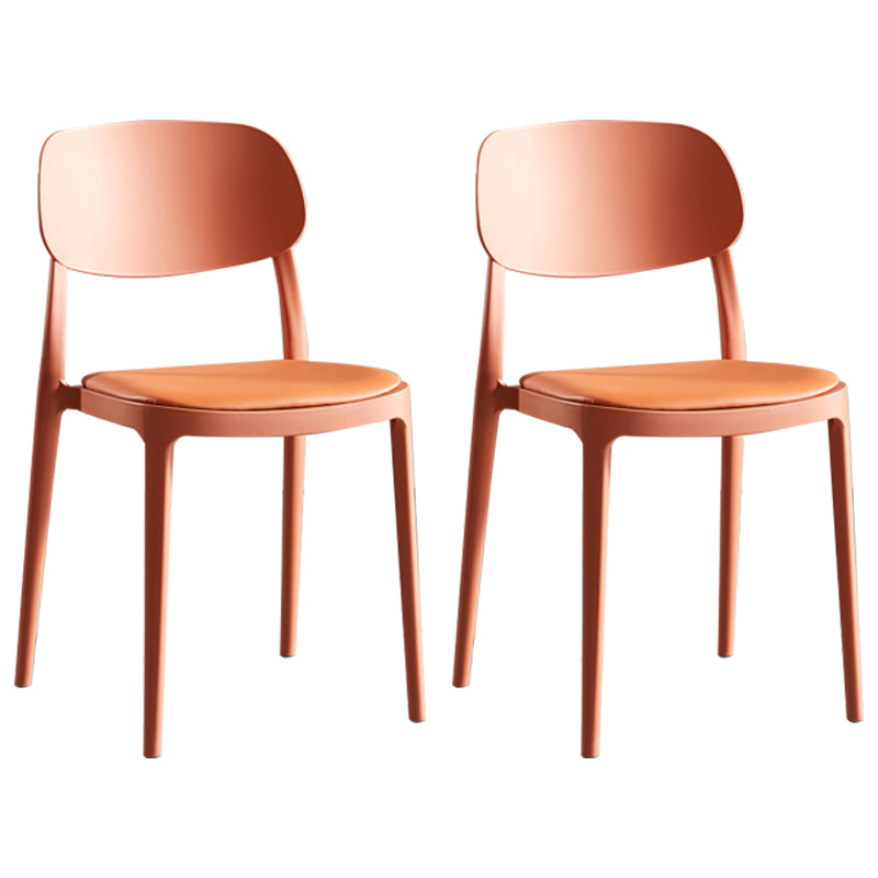 Contemporary Dining and Accent Chairs Indoor-Outdoor Open Back Dining Chair