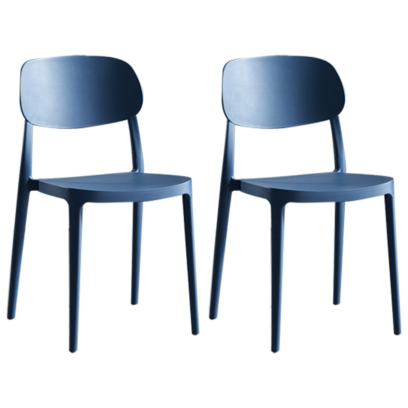 Contemporary Dining and Accent Chairs Indoor-Outdoor Open Back Dining Chair