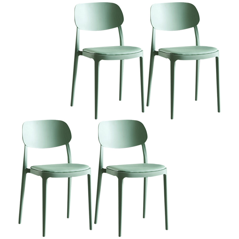 Contemporary Dining and Accent Chairs Indoor-Outdoor Open Back Dining Chair