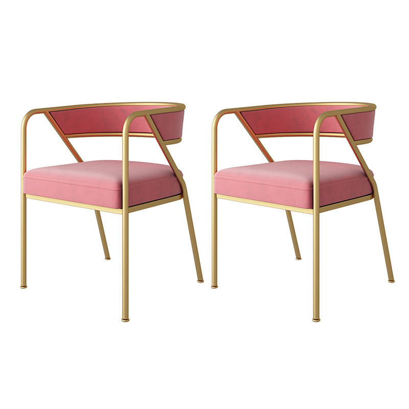 Glam Velvet eetkamerstoelen metalen eetkamerstoelstoel voor restaurantgebruik