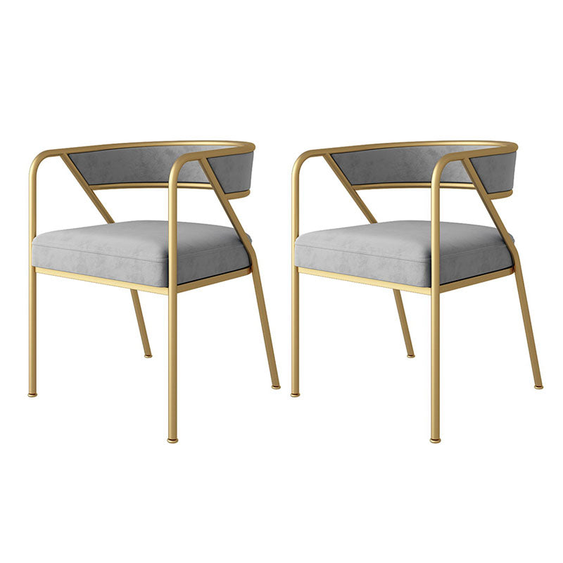 Glam Velvet eetkamerstoelen metalen eetkamerstoelstoel voor restaurantgebruik