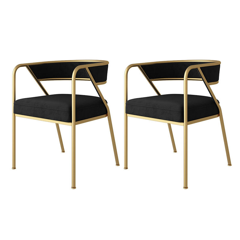 Glam Velvet eetkamerstoelen metalen eetkamerstoelstoel voor restaurantgebruik