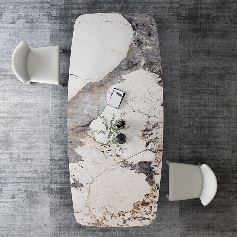 Contemporary 1/3/4/5 Pieces Dining Set Sintered Stone Dining Room Set