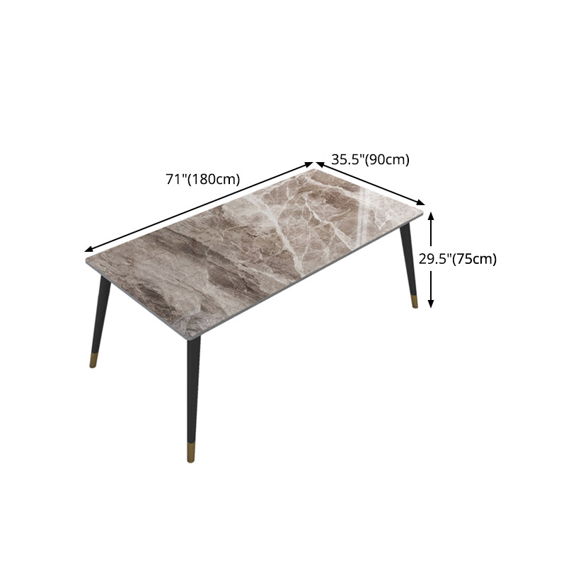 Glam 1/5/6/7 Pieces Dining Set Rectangular Dining Room Table Set