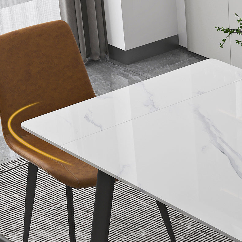 Contemporary 1/4/5/7 Pieces Dining Set Rectangle Dining Table Set with 4 Legs