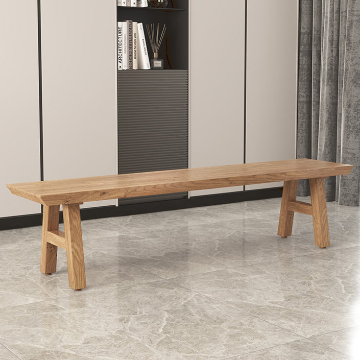 Modern 1/2/3/5/6 Pieces Rectangle Dining Set Solid Wood Dining Table with Chairs