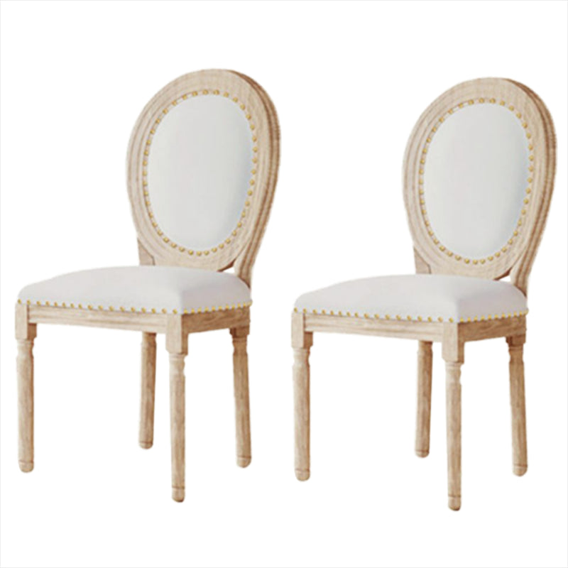 Farmhouse Style 1/2/4/7 Pieces Dining Set Solid Wood Dining Table with Chairs