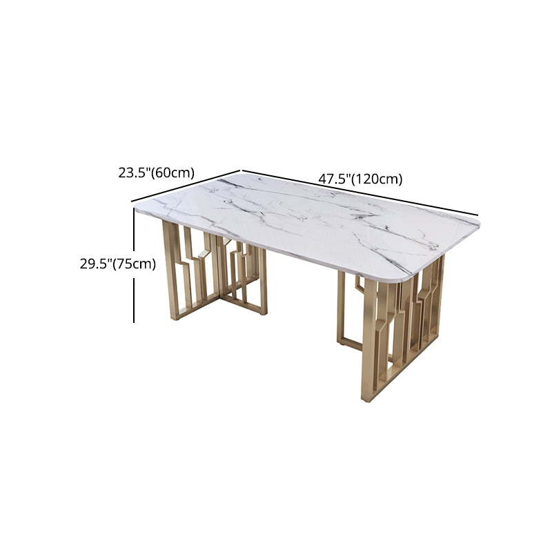 Glam 1/4/5/7 Pieces Dining Set Rectangular Standard-Height Dining Set