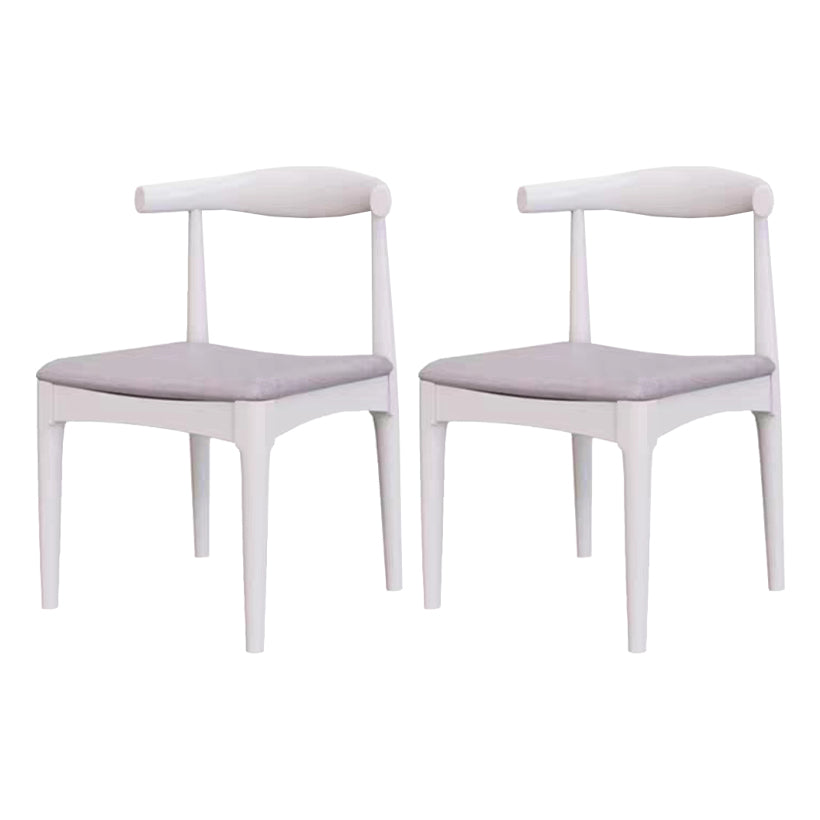 Modern 1/2/5/6/7 Pieces Rectangle Dining Set Solid Wood Dining Table with Chairs