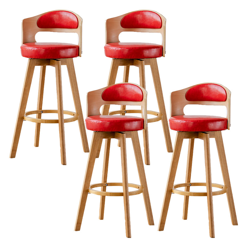 Pierras de madera de estilo de barra de escandinavia