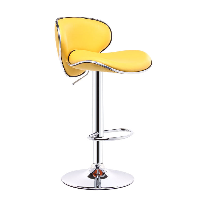 Industrial Style Bar-Pool Metal Bein Leder-Eimer-Sitz für Küchenbar
