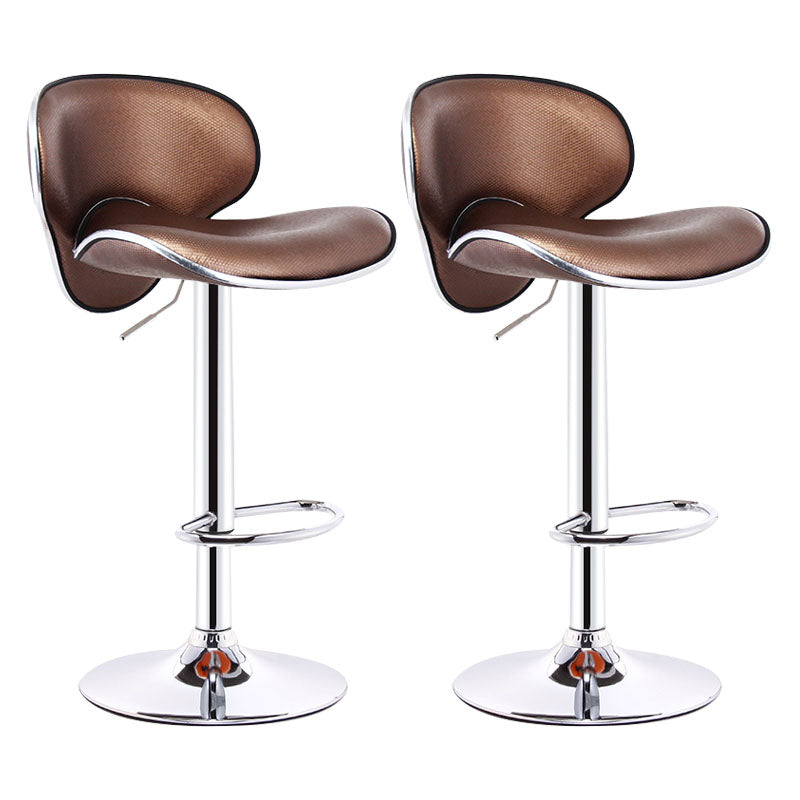 Industrial Style Bar-Pool Metal Bein Leder-Eimer-Sitz für Küchenbar