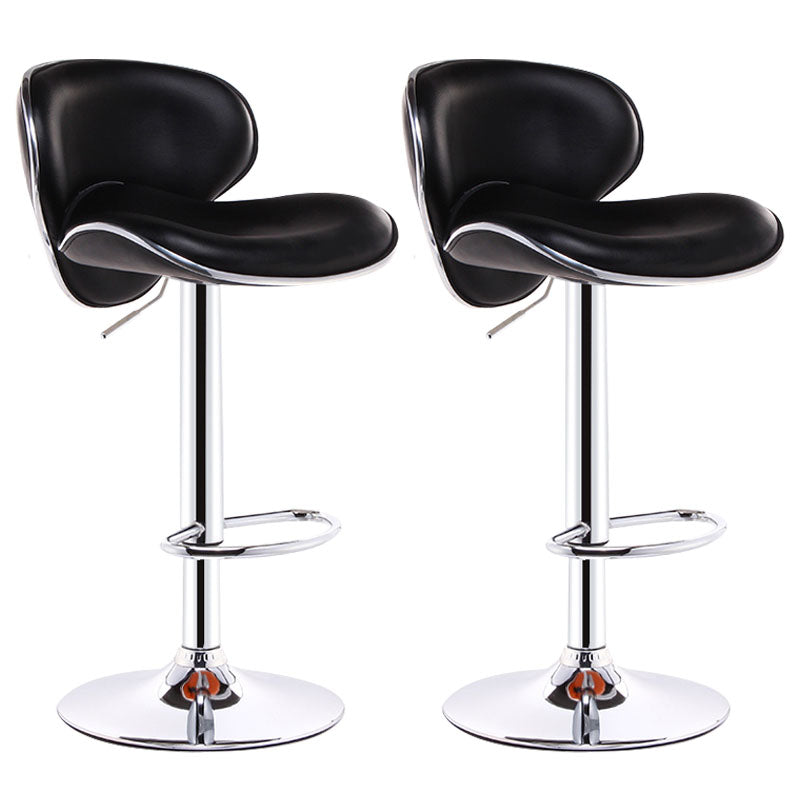 Industrial Style Bar-Pool Metal Bein Leder-Eimer-Sitz für Küchenbar