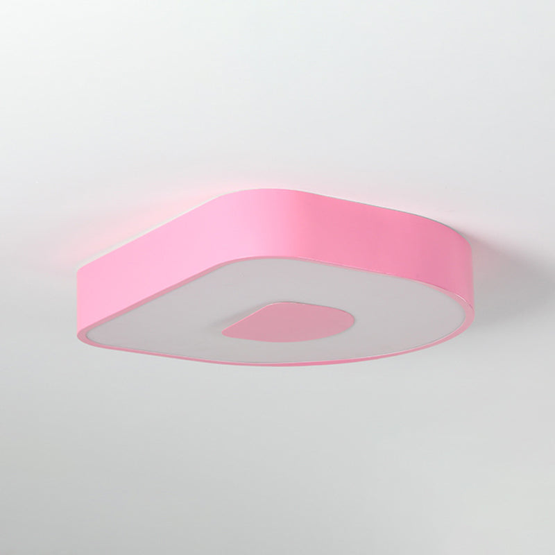 Plafoniera da incasso a forma geometrica in metallo Stile moderno Multi luci Illuminazione da incasso