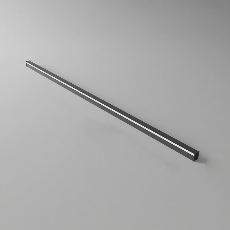 Lampade a parete lineare in stile moderno Idee di illuminazione da parete 1 in nero