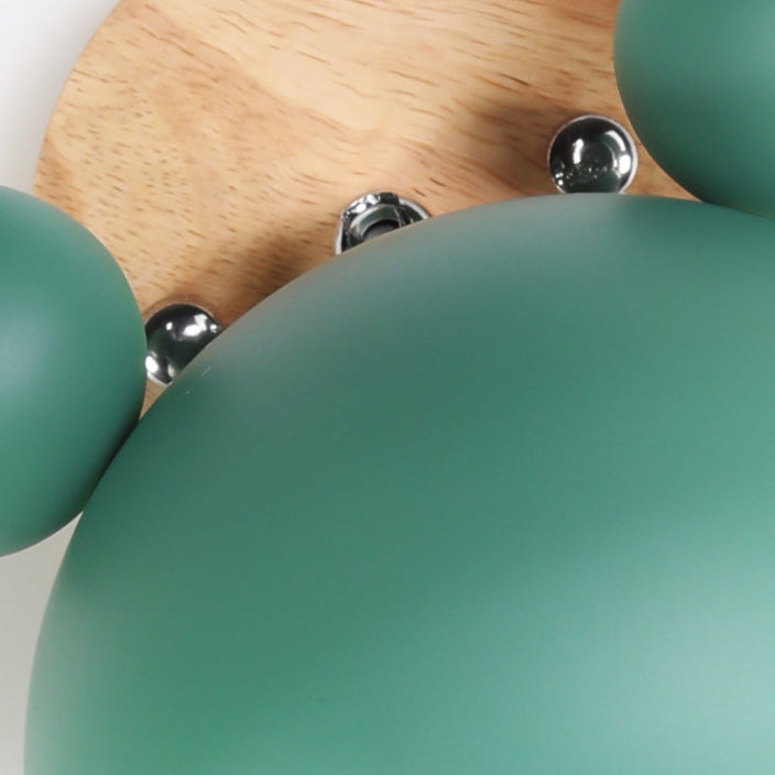 Macaron nordici moderni per pareti di metallo unico Luce a parete singola a parete singola