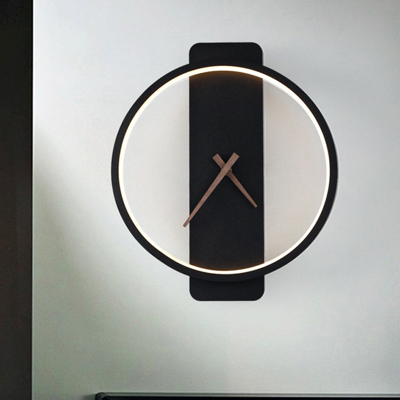 Metal Geometric Sconce Lights Modern Style 1 Light Wall Lighting Fixtures