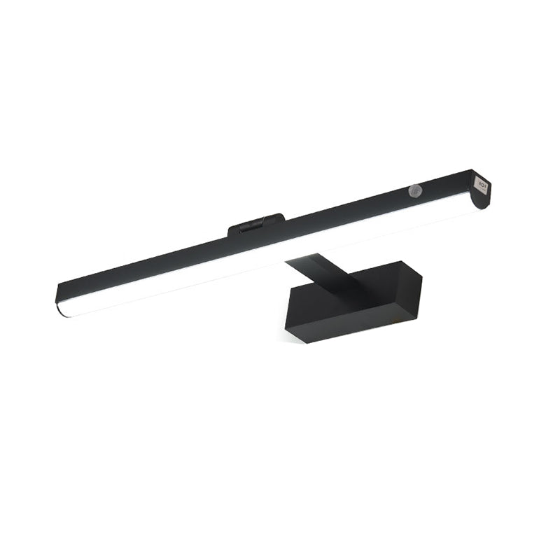 1 Fissaggio di illuminazione da vanità sottile leggera Luci a specchio a led in metallo moderno