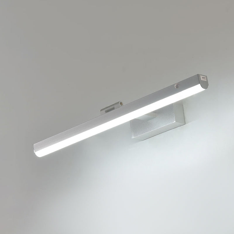 1 Fissaggio di illuminazione da vanità sottile leggera Luci a specchio a led in metallo moderno