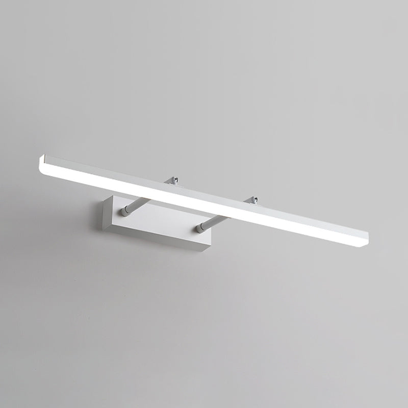 1 Light Tube Vanity Lighting Fixtures Modern Style Metal LED Mirror Lights
