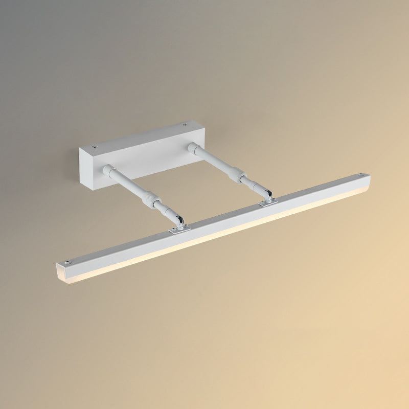 1 Light Tube Vanity Lighting Fixtures Modern Style Metal LED Mirror Lights
