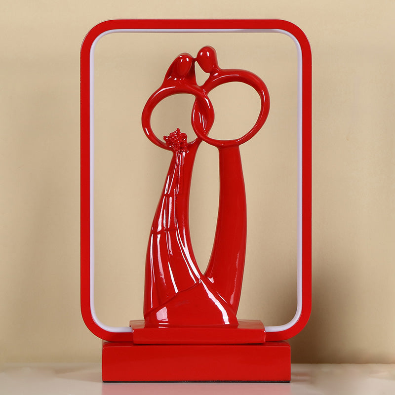 Lámpara de mesa de mesa de mesa lineal de estilo moderno para dormitorio