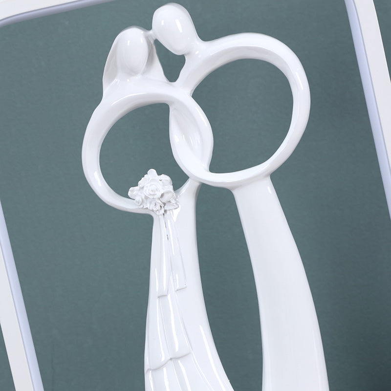 Lámpara de mesa de mesa de mesa lineal de estilo moderno para dormitorio