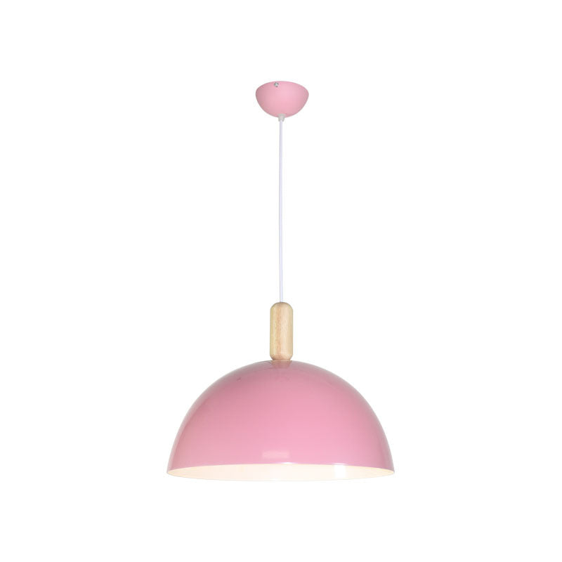 Kegelform hängende Beleuchtung moderner Metall 1 Licht Anhängerlampe für den Kindergarten