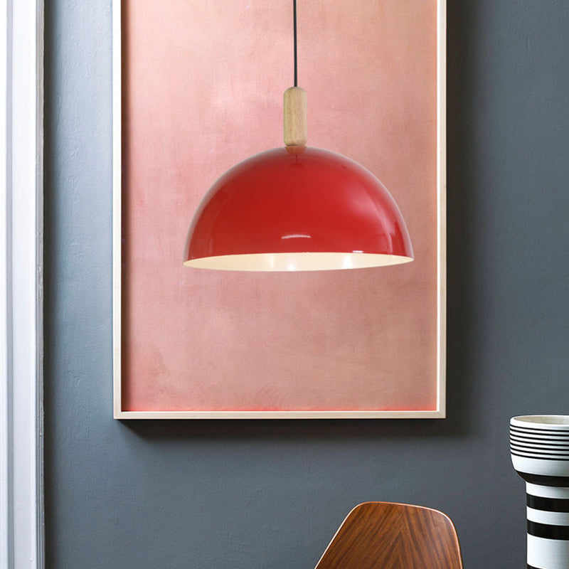 Kegelform hängende Beleuchtung moderner Metall 1 Licht Anhängerlampe für den Kindergarten