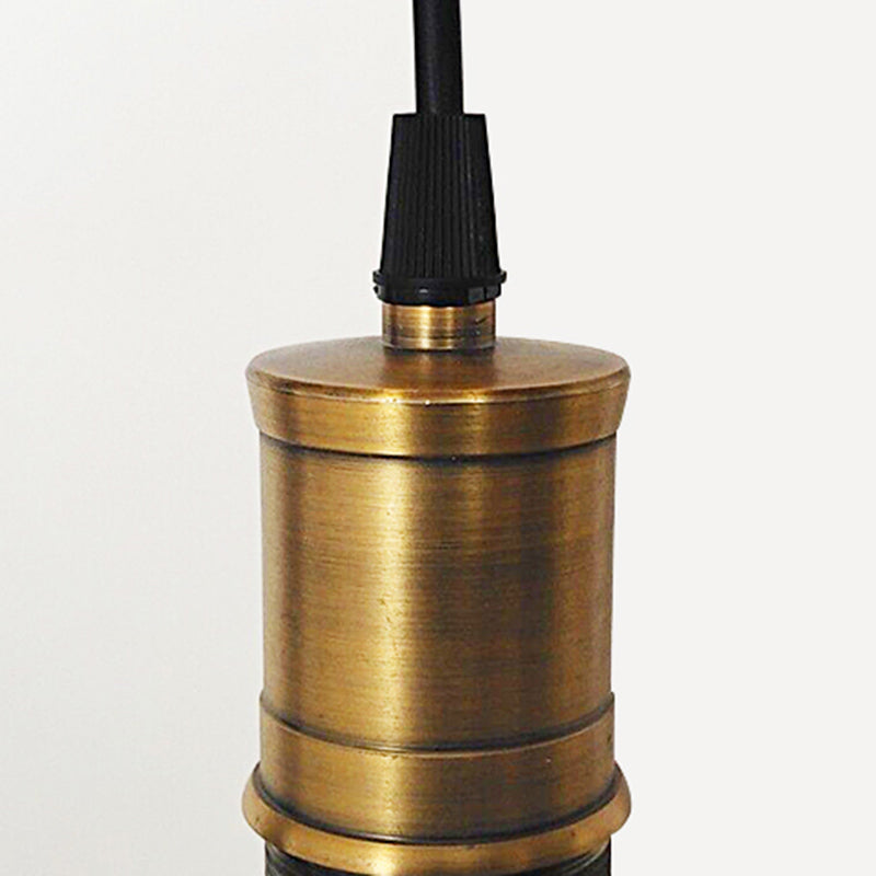 Forme de cône en métal Lumières suspendues modernes Macaron Macaron 1-Light Hanging Mount Fixture