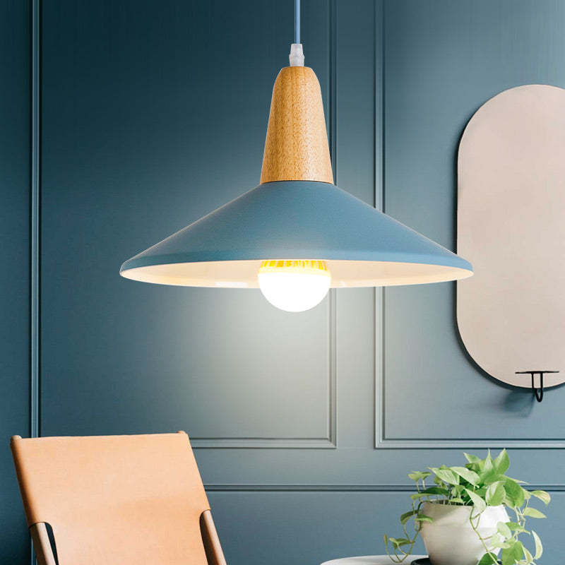 1 pendentif léger suspendu de style macaron moderne Éclairage suspendu pour le salon