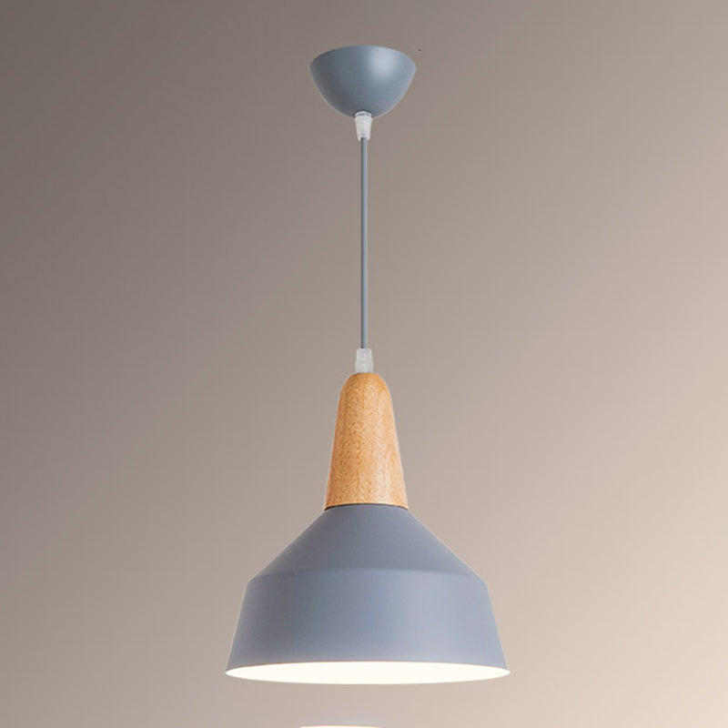 1 pendentif léger suspendu de style macaron moderne Éclairage suspendu pour le salon