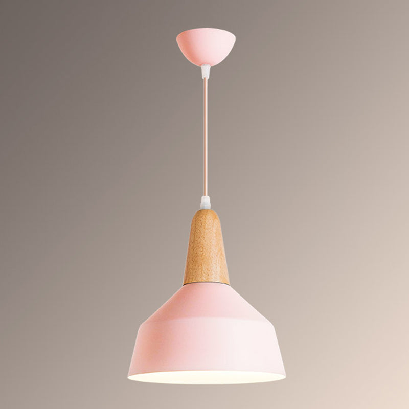 1 pendentif léger suspendu de style macaron moderne Éclairage suspendu pour le salon