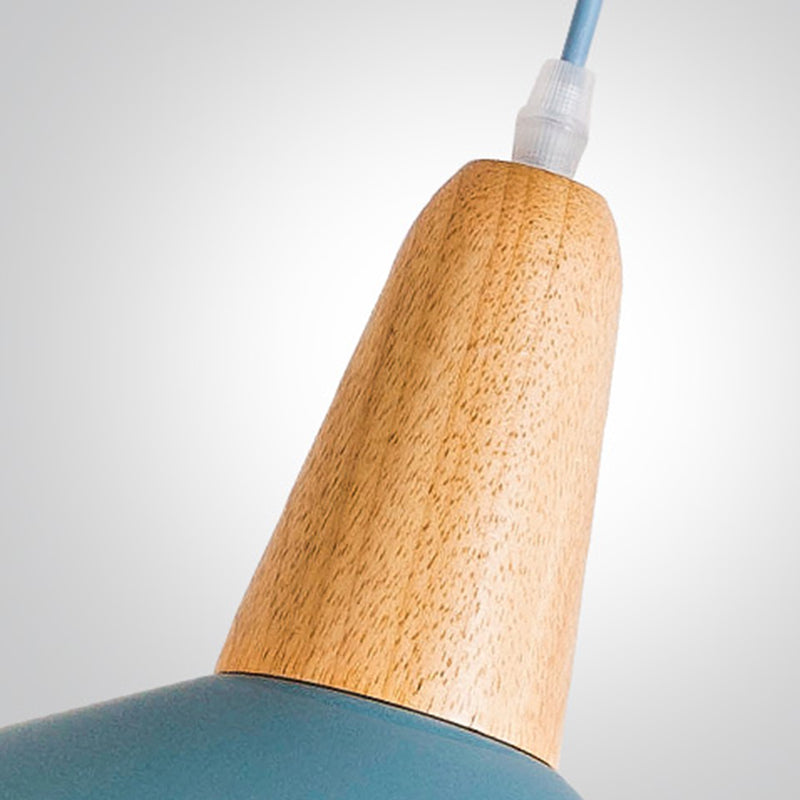 1 pendentif léger suspendu de style macaron moderne Éclairage suspendu pour le salon