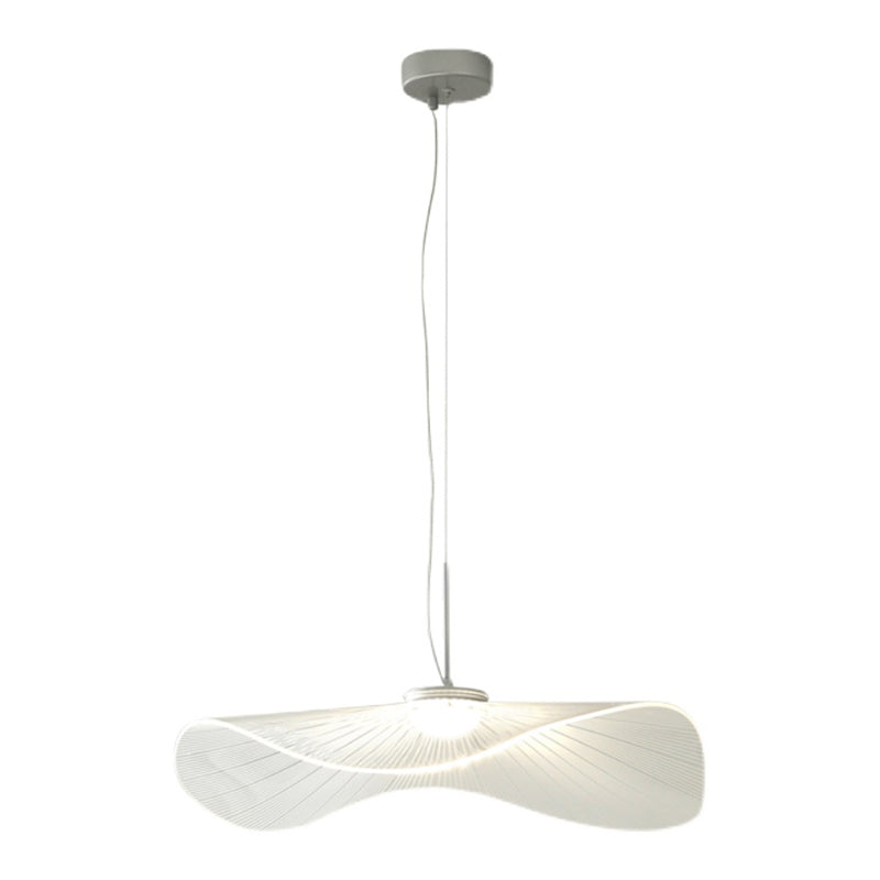 Nordique Acrylique suspendu Pendre Lotus Lotus Leaf 1-Light Drop Pendentif For Bar