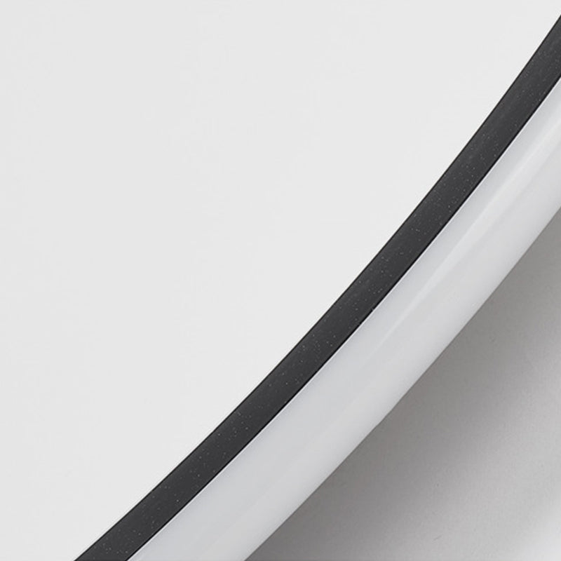 Luces de techo de círculo de luz de techo de metal de estilo minimalista