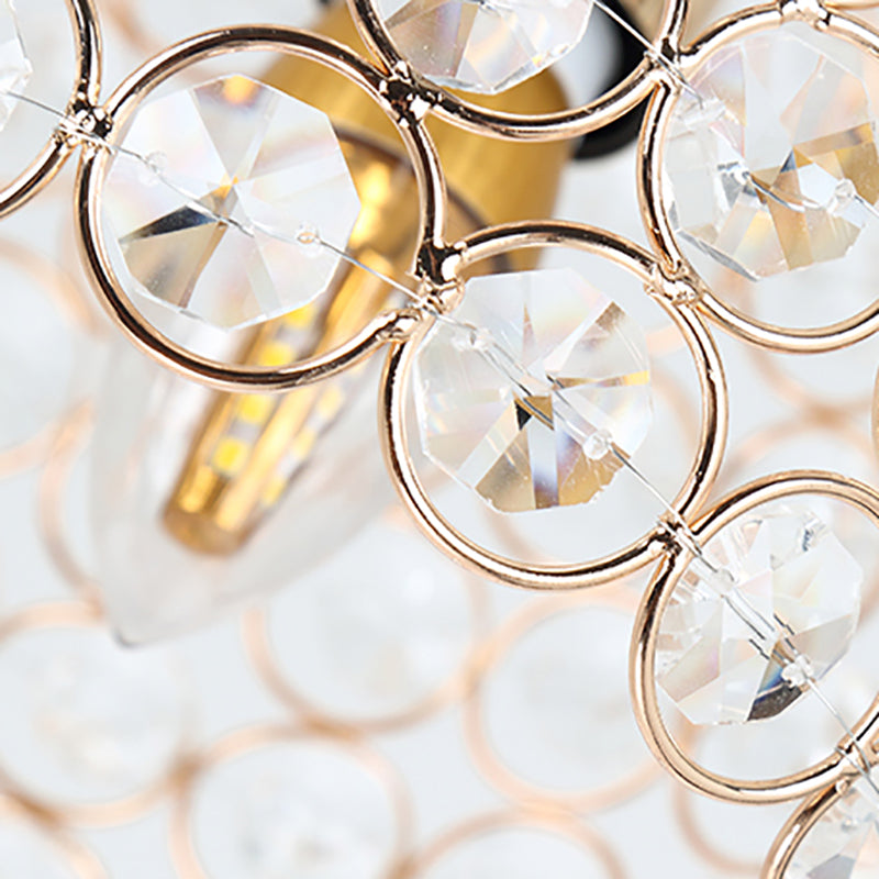 Luminaire suspendu moderniste à lampe en forme de dôme pour le couloir