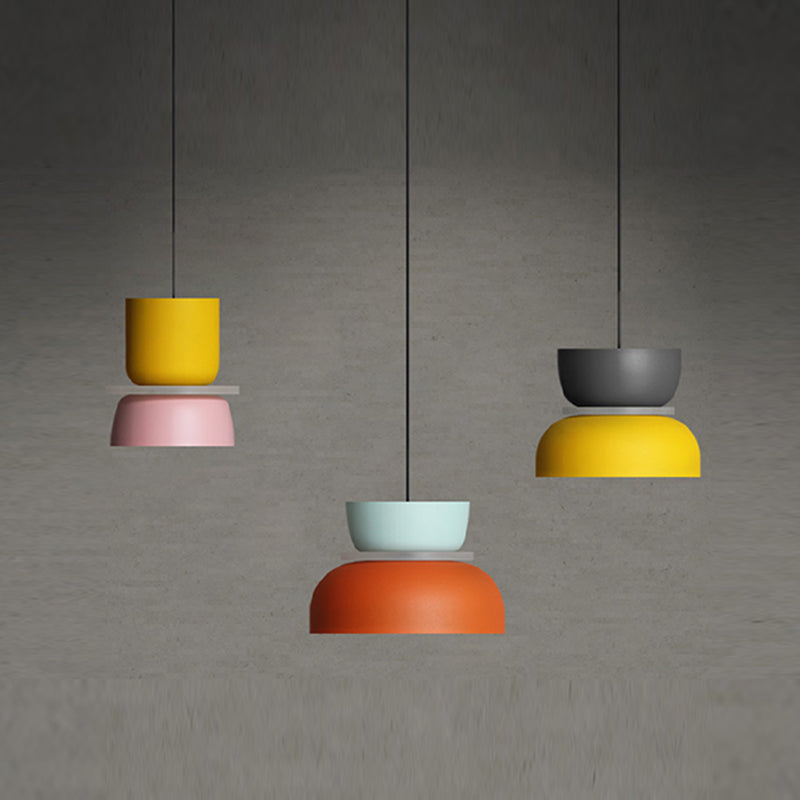 Macaron Bloblocking Spender Lamp Metal 1 Sospensione Luce Light per soggiorno