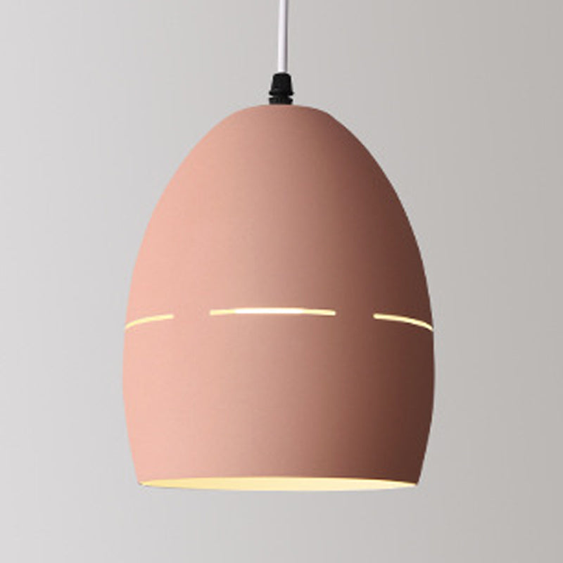 Luminaire de lampe à chute en forme de dôme multicolore