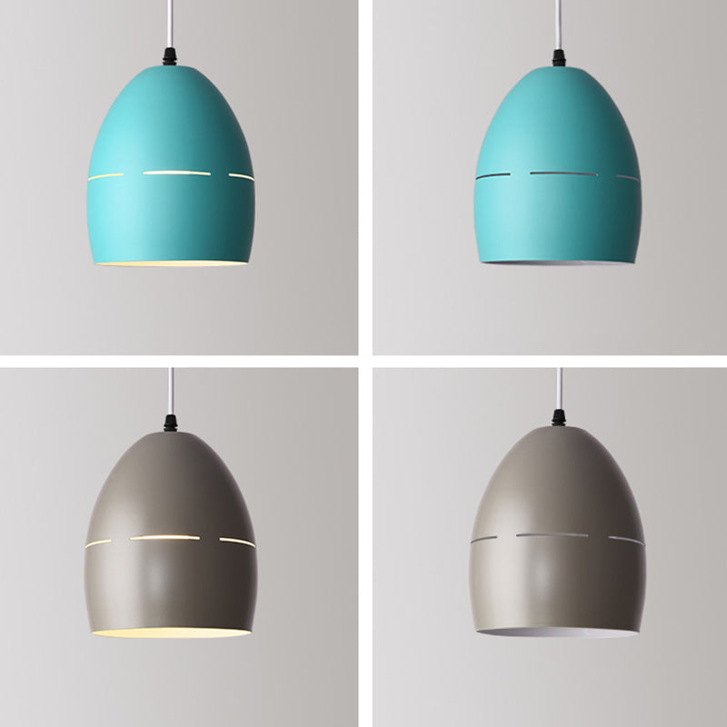 Luminaire de lampe à chute en forme de dôme multicolore