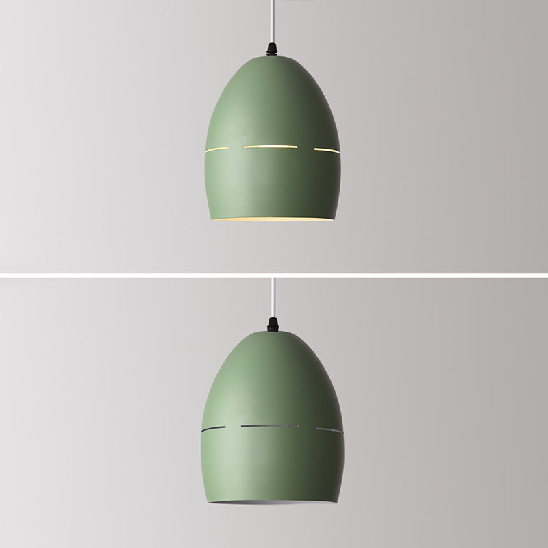 Luminaire de lampe à chute en forme de dôme multicolore