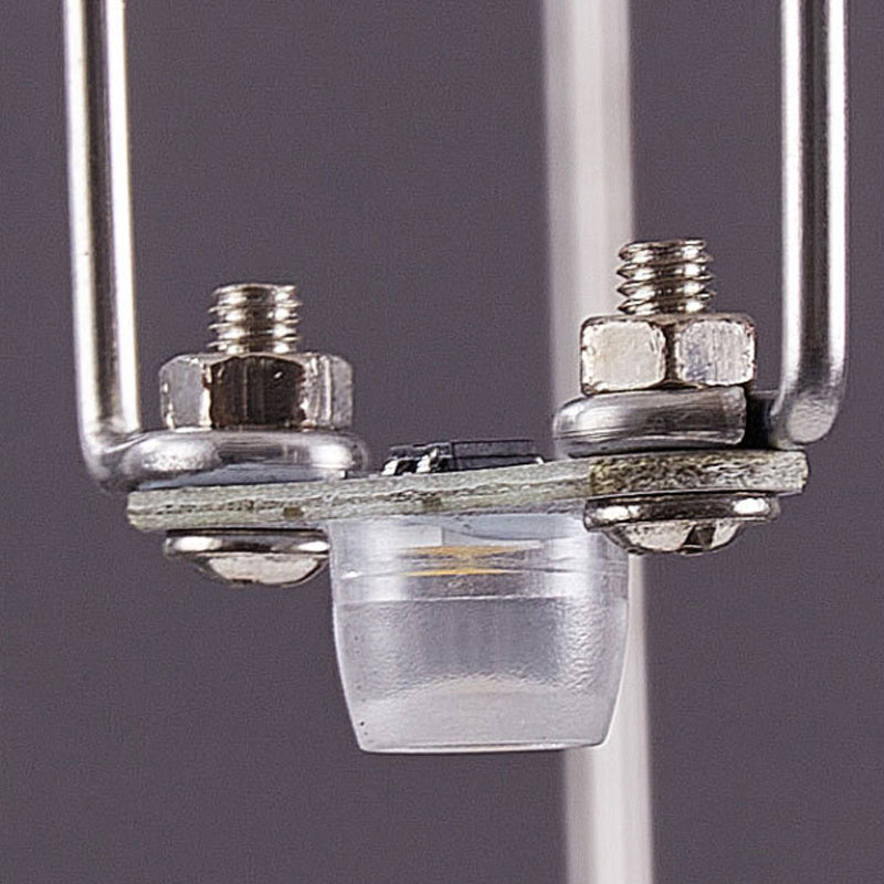 Edelstahl -Quaderinsel Island Beleuchtung moderner LED -LED Hängende Licht für Esszimmer